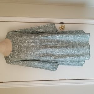 C+D+M Collection Green/White Size S Dress